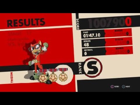 SONIC FORCES Stage 17 Metropolis-VS Infinite (Lightning)