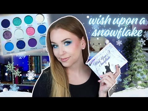 NEW POPPY AND FLUFF COSMETICS - Wish Upon A Snowflake Palette