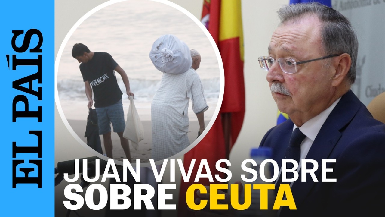 JUAN VIVAS, presidente de CEUTA: «Si no se corrige, estaremos como en mayo de 2021» | EL PAÍS
