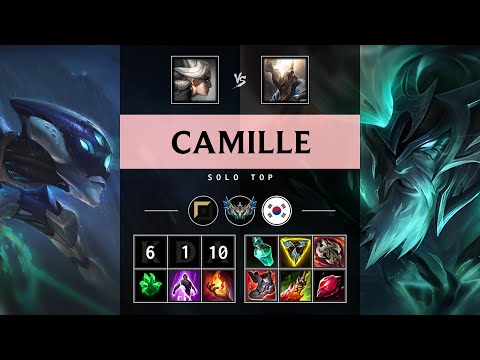 Camille Top vs Pantheon - KR Challenger Patch 25.19