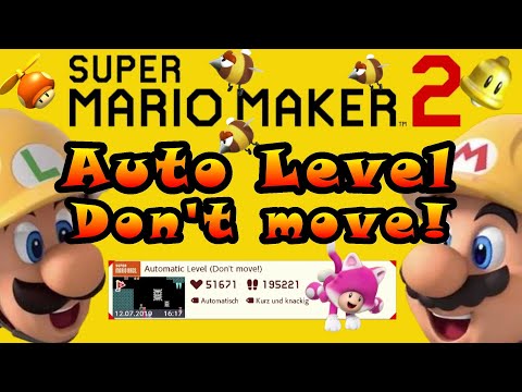 Super Mario Maker 2 Don't move! Level (automatic level)