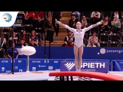 Elena Eremina 🇷🇺 VT EF 13.883 2016 Junior European Championships