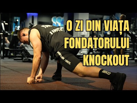 O ZI DIN VIAȚA FONDATORULUI KNOCKOUT 🥊 | Testare de echipamente + Vizita lui Andrei Ostrovanu