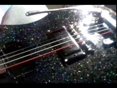 Star Swirl Guitar Build - Wiring Test 2