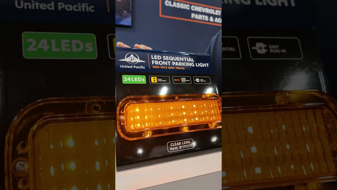 United Pacific SEMA 2025LED Park/Tail /Head/ Side Marker And Back Up lights for Chevy Trucks