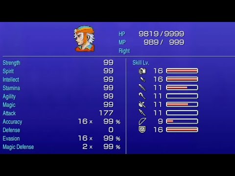 MAXED all stats, as Early as Possible | Final Fantasy II Pixel Remaster