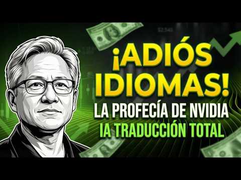 El fin de los idiomas: Por qué Jensen Huang dice que la IA traducirá todo (NVIDIA)