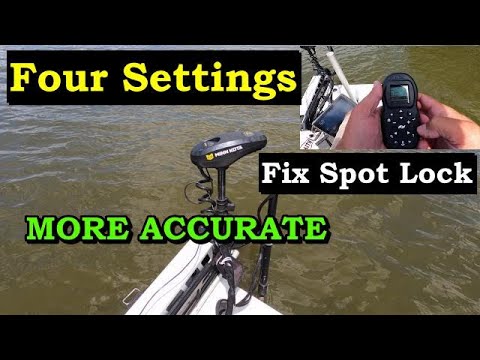 Optimize Minn Kota spot lock accuracy with 4 tips