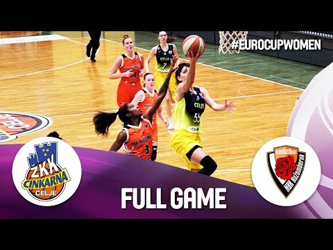 Cinkarna Celje v MBK Ruzomberok - Full Game - EuroCup Women 2019
