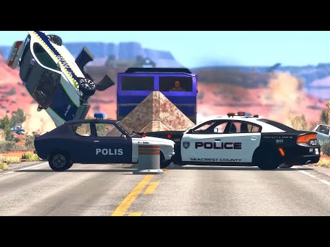 BeamNG Drive | Crazy Truck vs Car Crashes 😲 | #49 | Car Crash | Realistic Car Crashes