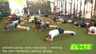 Athlete Group Core Training