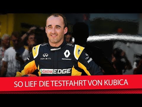 Robert Kubica ist zurück! So verlief sein F1-Test mit Renault