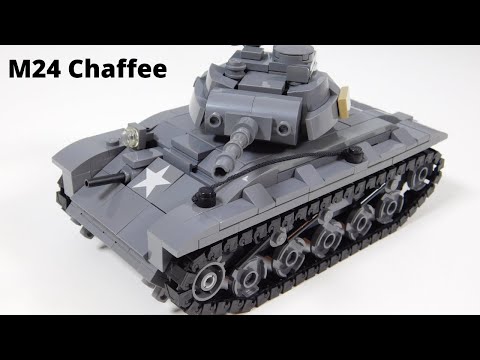 Custom LEGO WWII M24 Chaffee