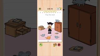 Brain Test 5 Level 110: Stop the mice! Walkthrough