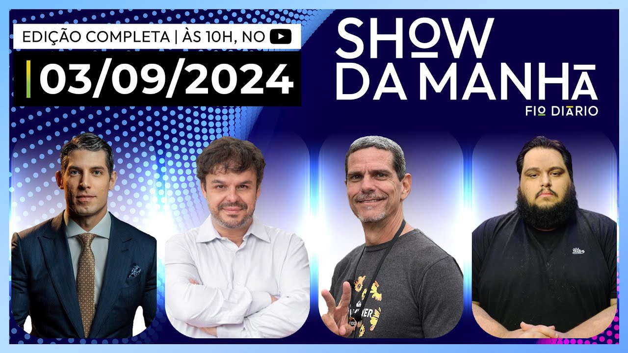 SHOW DA MANHÃ - MARCO ANTÔNIO COSTA, ADRILLES JORGE, DIDI RED PILL E MALBORO - 03/09/2024