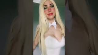 Braless no bra bouncy bouncing boobs dancing tiktok nip slip boob