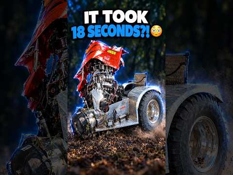 Destroying The Fastest Tractor In 18 Seconds 😭