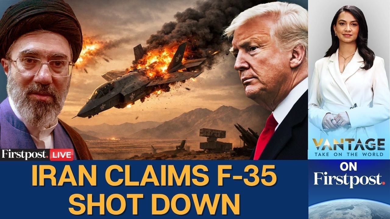 US Iran War LIVE: Iran Claims US F-35 Jet Shot Down, Offers Bounty for Pilot | Vantage on Firstpost