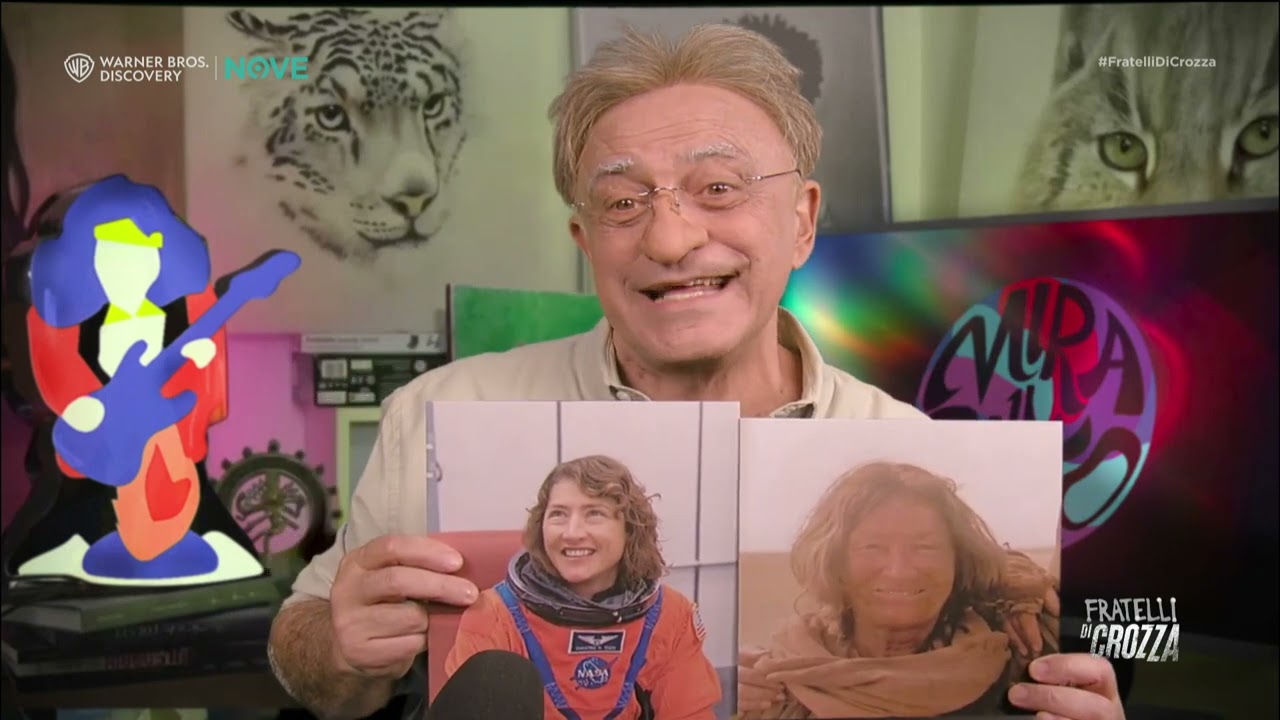 Crozza Red Ronnie: "Non ci sono andati sulla luna gli astronauti di Arthemis... erano tutti attori"