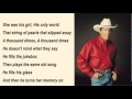 George Strait - Fool Hearted Memory with Lyrics - CountrySongLyrics George Strait - Fool Hearted Memory with Lyrics