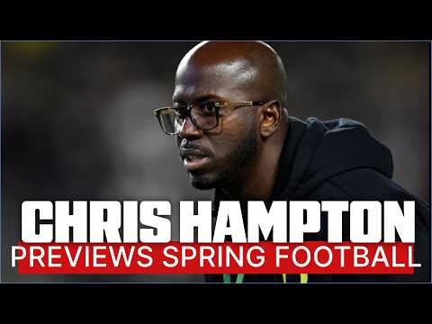 Chris Hampton! Oregon Ducks’ New DC Previews Spring Football Season
