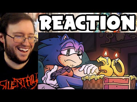 Gor's "Sonic 30th Anniversary Song: CRUSHING THIRTIES w/ Johnny Gioeli by The Chalkeaters" REACTION