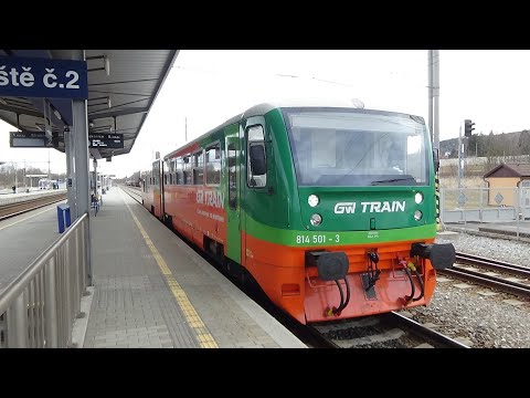 Jízda s RegioNovou jako os Vlak číslo 18110 linky S8 GWTR v úseku Strakonice - Volary, 27.2.2025 🙂👍