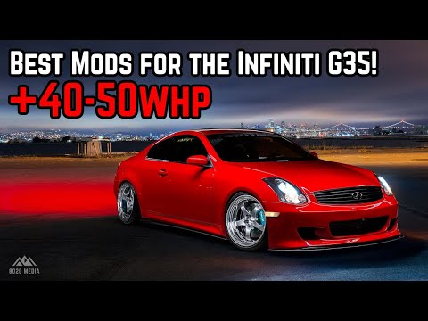 The 5 Best Mods for an Infiniti G35! (+40-50 WHP)