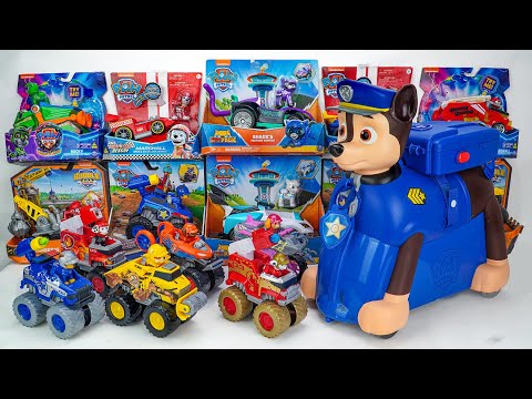 Paw Patrol toys collection unboxing ASMR | Paw Patrol Chase Ride On Luggage & Paw Patrol Cat Pack