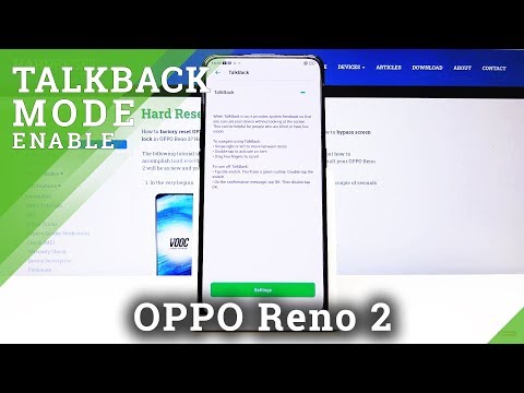 How to Enable Talkback in OPPO Reno 2 – Disable Talkback Mode / Turn Off Talkback