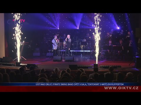 Ústí nad Orlicí: Pirate Swing Band opět v Gala, tentokrát s Matějem Ruppertem