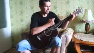 Video thumbnail for Hohner parlor guitar test by antonsavin72