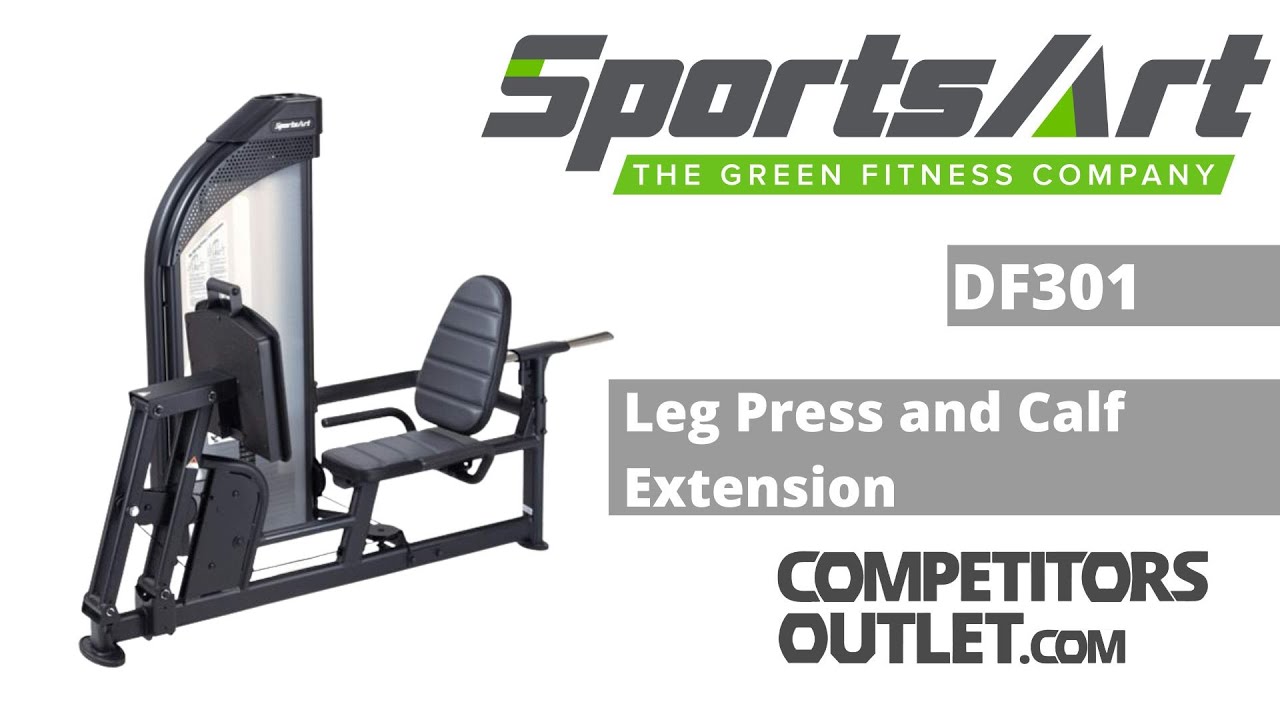 SportsArt Leg Press and Calf Extension DF301 — Competitors Outlet