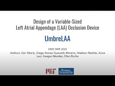 UmbreLAA: Design of a Variable-Sized Left Atrial Appendage Occlusion Device for Stroke Prevention
