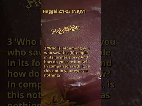 Audio Bible - Book 37 - Haggai (NKJV)