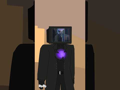 what if titan tv man ( sus ) win💀#skibiditoilet #animation #shorts #flipaclip