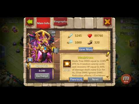 Zephyrica Does not Ignore Damage cap Castle Clash