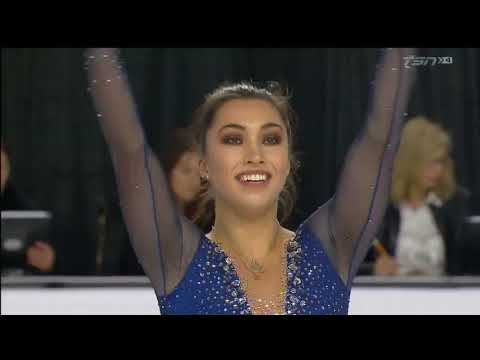 Gabrielle Daleman 2018 Canadian Tire National Skating Championships - FS & interview
