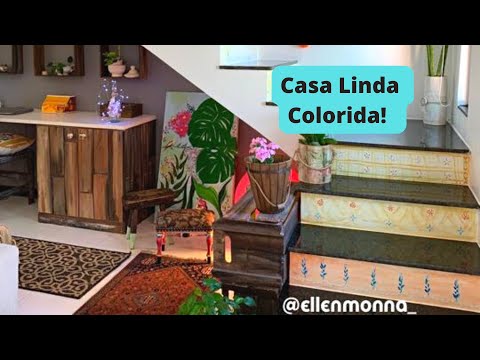 Decoração de baixo custo com criatividade e cor