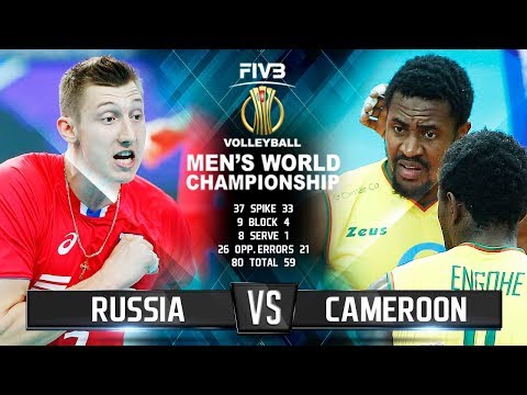 Волейбол Russia vs. Cameroon | Highlights | Men's World Championship 2018