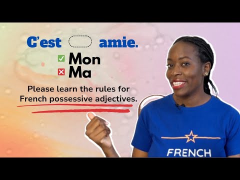 FRENCH POSSESSIVE ADJECTIVES | Grammar lesson and exercises