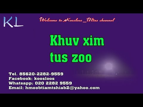 Khuv xim tus zoo 1/25/2019