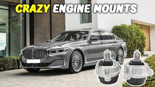 How to remove engine mount for BMW G11-12 2016-2023 740i #g11 #7series #bmw #enginemount #b58