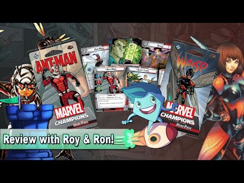 Marvel Champions Ant Man & Wasp Review - with Roy Cannaday & Ron Frazier
