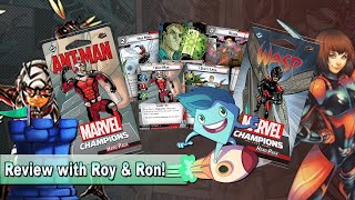 Marvel Champions Ant Man & Wasp Review - with Roy Cannaday & Ron Frazier