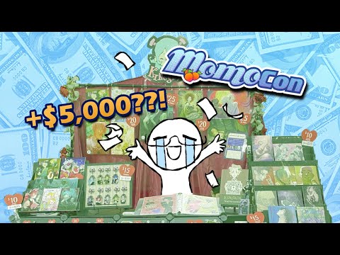 Did I Finally Succeed at Momocon 2025...??? - Artist Alley Adventures