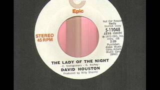 David Houston &quot;The Lady Of The Night&quot;
