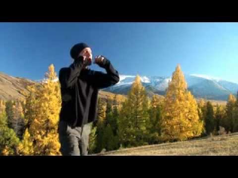 play the vargan in shaman place in Tuva mountains