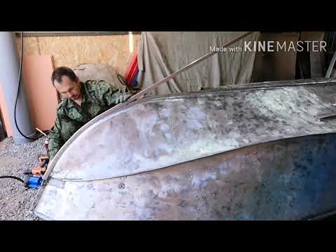 Прогресс 4 замена форштевня (киля), полный обзор!!!