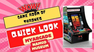 Quick Look - MyArcade Namco Museum Mini Arcade #myarcade #namco #museum #namcomuseum #quicklook